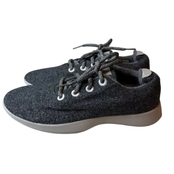 allbirds Shoes - Allbirds Women's Wool Runners Merino Wool Dark Gray Sneakers Size 10